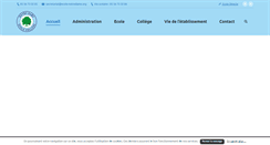 Desktop Screenshot of ecole-notredame.org